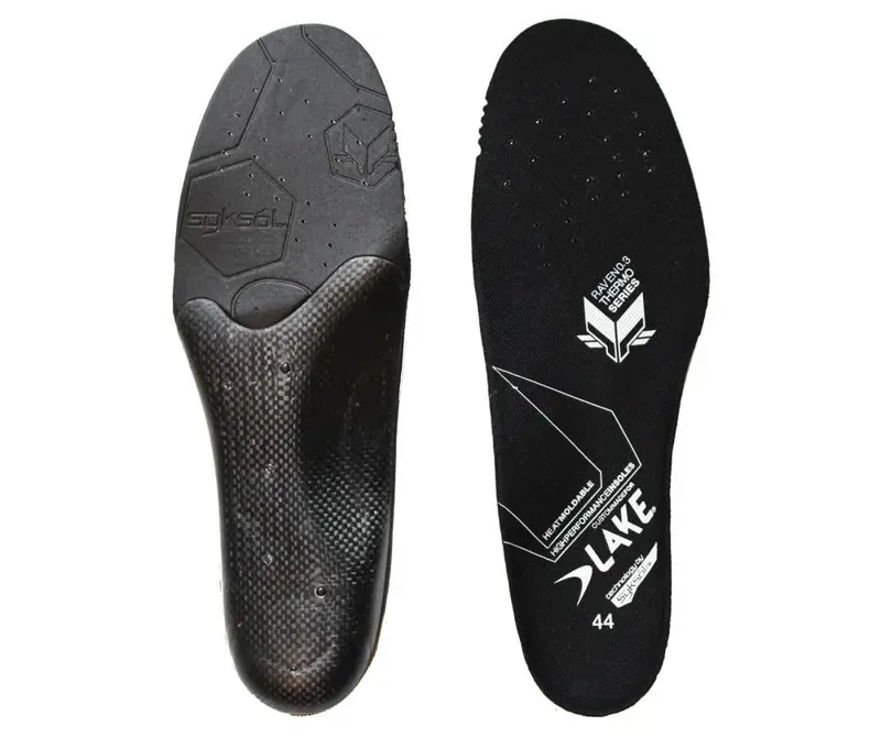 Lake Custom Carbon Mouldable Insole in Black