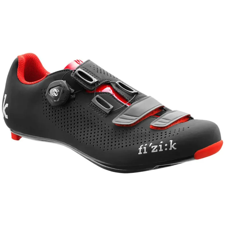 FIZIK R4B UOMO BOA Black/Red-1