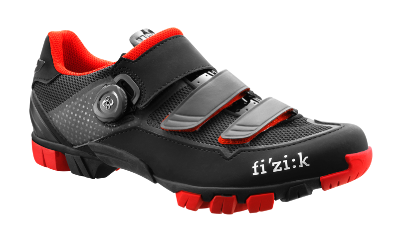 FIZIK M6B MTB Black/Red-1
