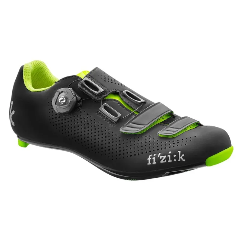 FIZIK R4B UOMO BOA Black/Yellow-2