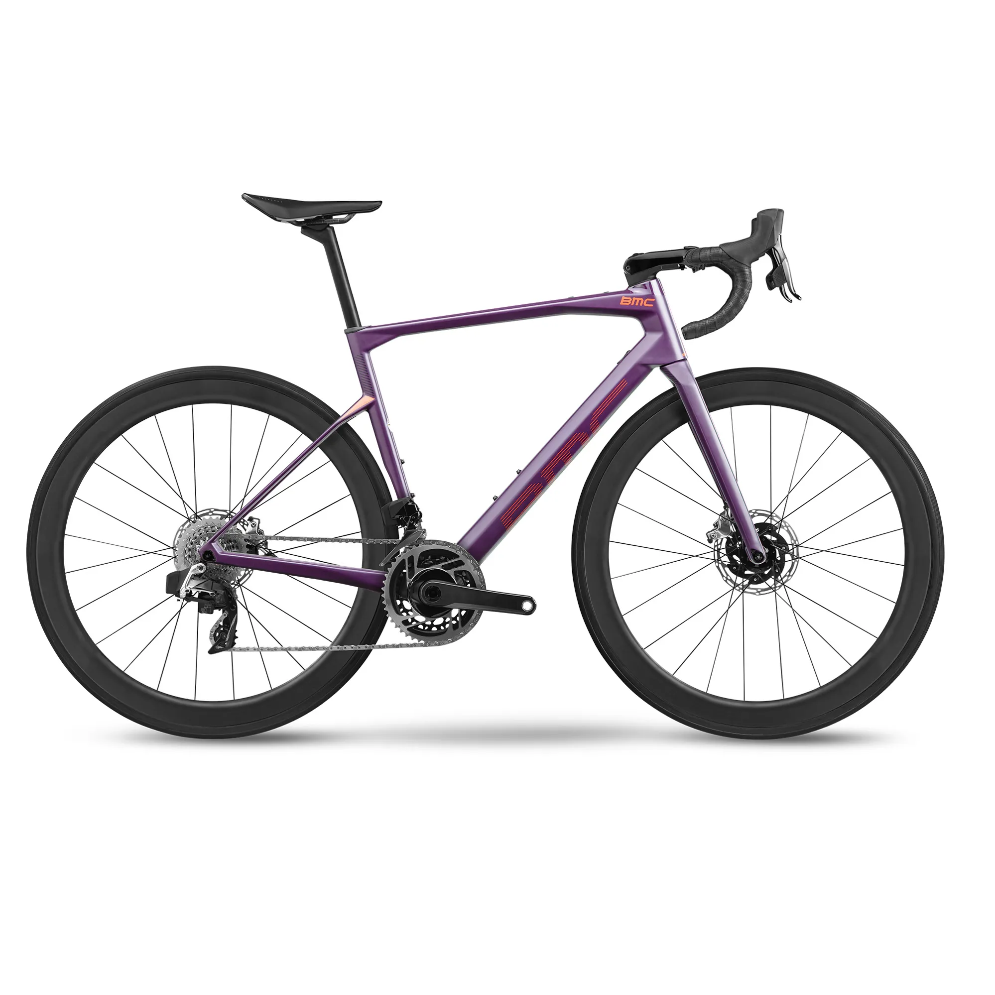 BMC Roadmachine 01 Four Carbon Road Bike in Purple size 54