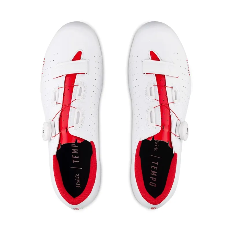 FIZIK R5 Tempo Overcurve White/Red-5