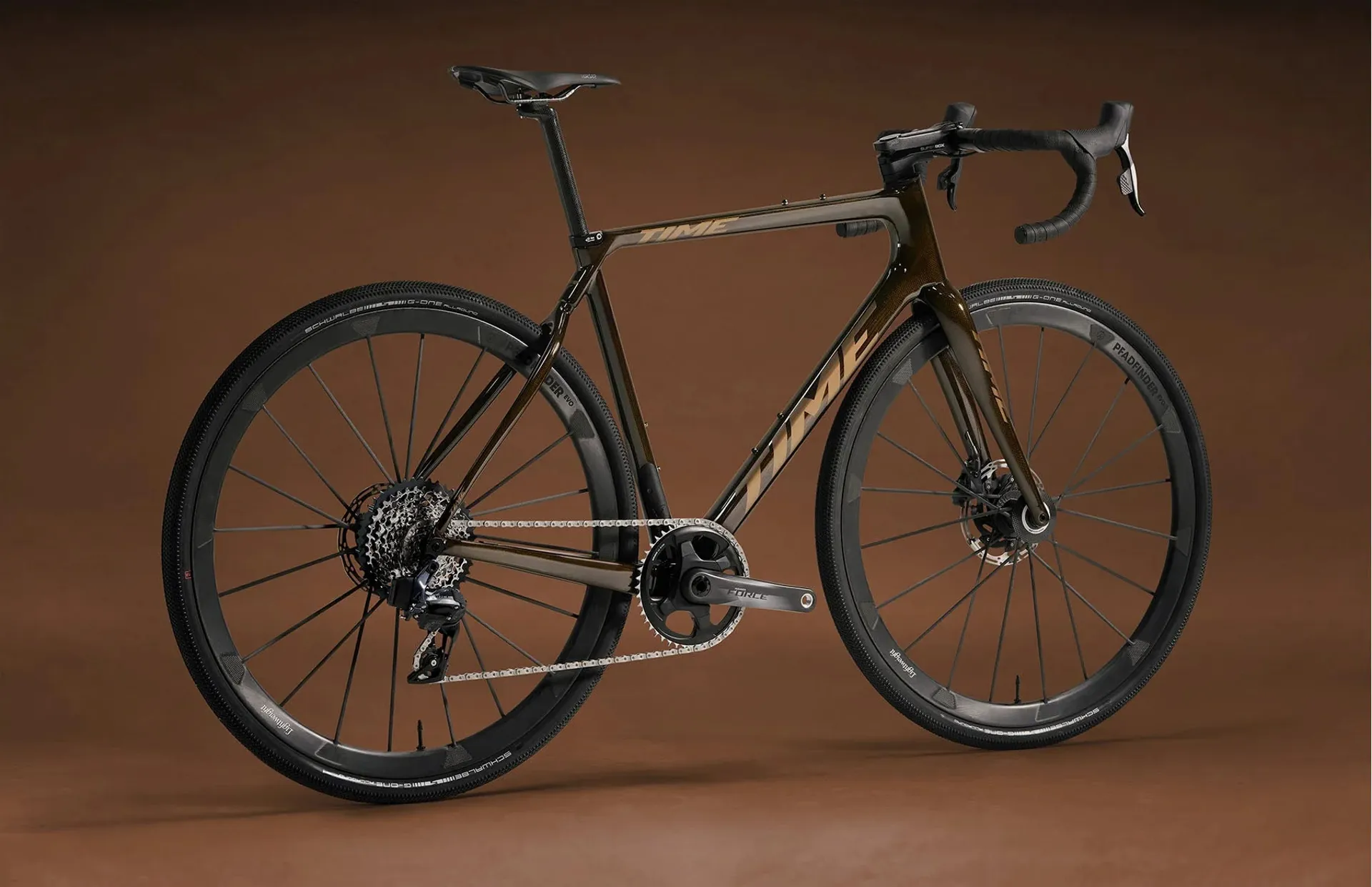 Time Adhx Gravel Bike 2023 TIME ADHX Frameset Amber