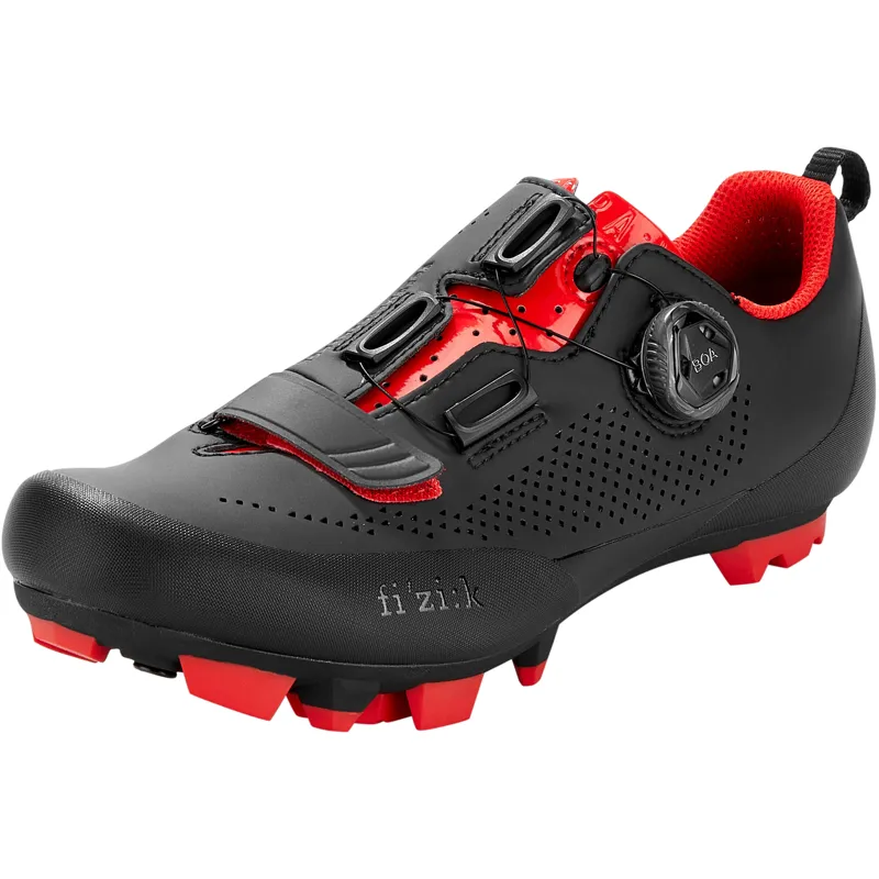 FIZIK X5 Terra Black/Red-1