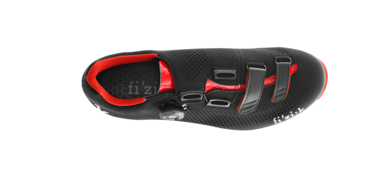 FIZIK R4B UOMO BOA Black/Red-2